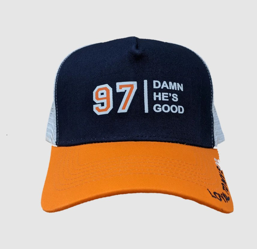 97 Damn He's Good Trucker Hat
