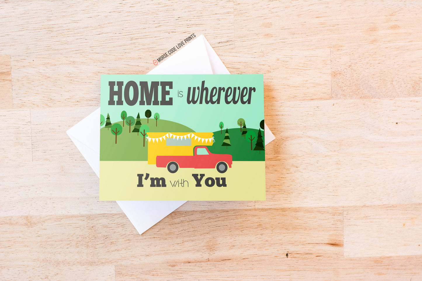 Home Is Wherever Love Card
