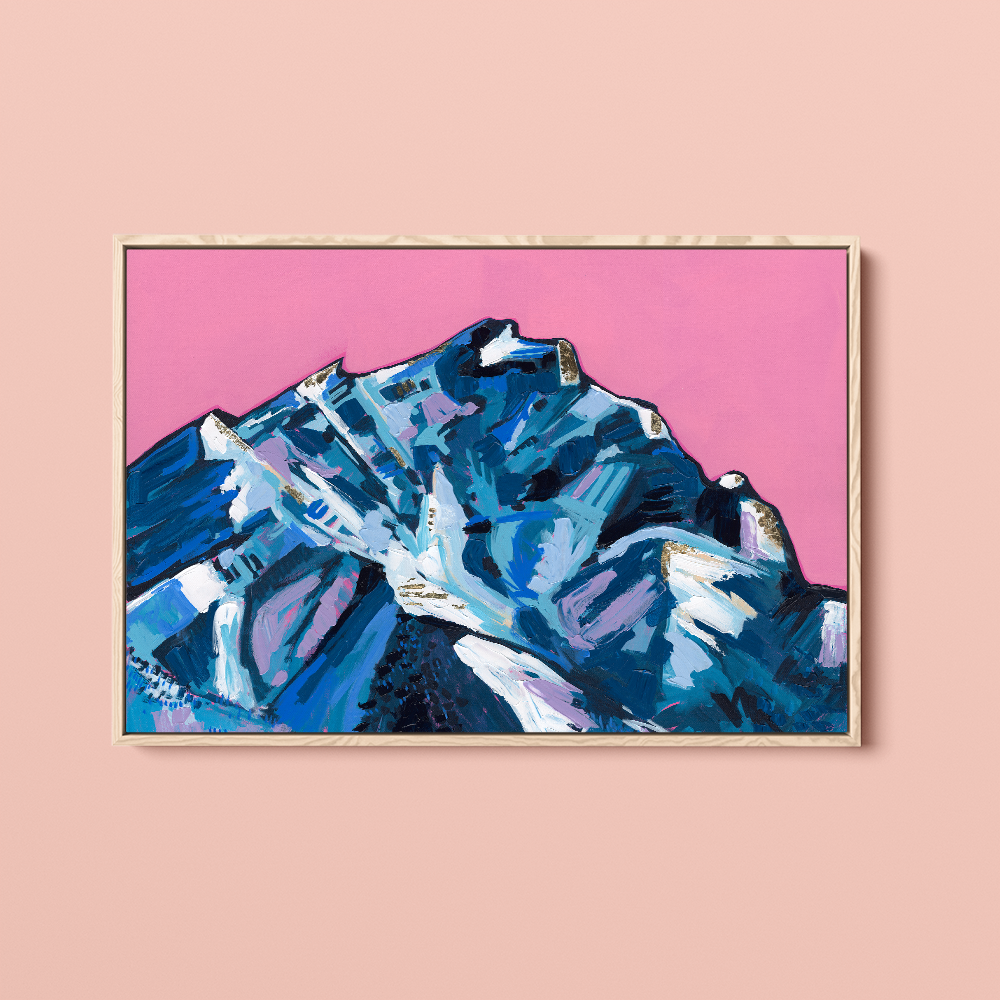 Cascade Mountain Art Print