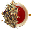 Load image into Gallery viewer, Sweet pina colada tea with a hint of chai spice. We made this tea for Charlotte. She wanted a fruity, tropical herbal tea with a twist of chai.