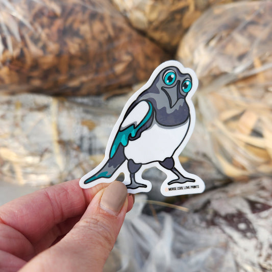 Magpie Vinyl Sticker