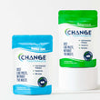 Load image into Gallery viewer, Fluoride free toothpaste tablets from Change Toothpaste comes in spearmint and bubblegum