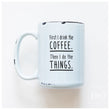 Load image into Gallery viewer, FIRST COFFEE - MUG - PRAIRIE CHICK PRINTS