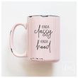 Load image into Gallery viewer, KINDA CLASSY KINDA HOOD - MUG - PRAIRIE CHICK PRINTS