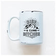 Load image into Gallery viewer, RISE AND CLIMB - MUG - PRAIRIE CHICK PRINTS