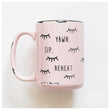 Load image into Gallery viewer, YAWN SIP REHEAT - MUG - PRAIRIE CHICK PRINTS