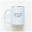 Load image into Gallery viewer, NO IDEA - MUG - PRAIRIE CHICK PRINTS