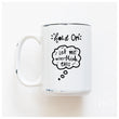 Load image into Gallery viewer, LET ME OVERTHINK THIS - MUG - PRAIRIE CHICK PRINTS