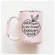 Load image into Gallery viewer, JUST PEACHY - MUG - PRAIRIE CHICK PRINTS