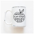 Load image into Gallery viewer, JUST PEACHY - MUG - PRAIRIE CHICK PRINTS
