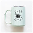 Load image into Gallery viewer, KNIT HAPPENS - MUG - PRAIRIE CHICK PRINTS