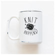 Load image into Gallery viewer, KNIT HAPPENS - MUG - PRAIRIE CHICK PRINTS
