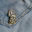 Load image into Gallery viewer, They're perfect on backpacks, bulletin boards, jackets, hats and lanyards. Our pins come with a rubber clasp for ultimate comfort against your skin.