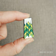 Load image into Gallery viewer, Pins measure 1 1/4" along the longest edge.