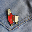 Load image into Gallery viewer, They're perfect on backpacks, bulletin boards, jackets, hats and lanyards. Our pins come with a rubber clasp for ultimate comfort against your skin.