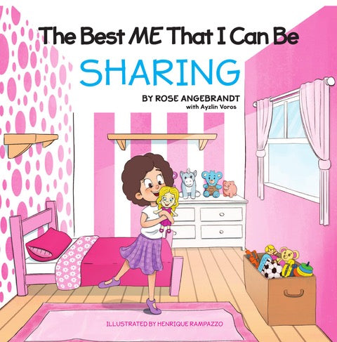 In "The Best ME I Can Be "Sharing"", Ayzlin learns that some things are special, and are okay to not share. Just like her favorite doll, and just like Mommy’s necklace.  Avoid conflicts and tears by helping children practice turn taking.  Understanding the difference between sharing toys and special toys can make a big difference!