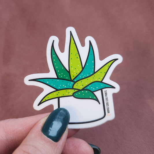 Succulent Vinyl Sticker