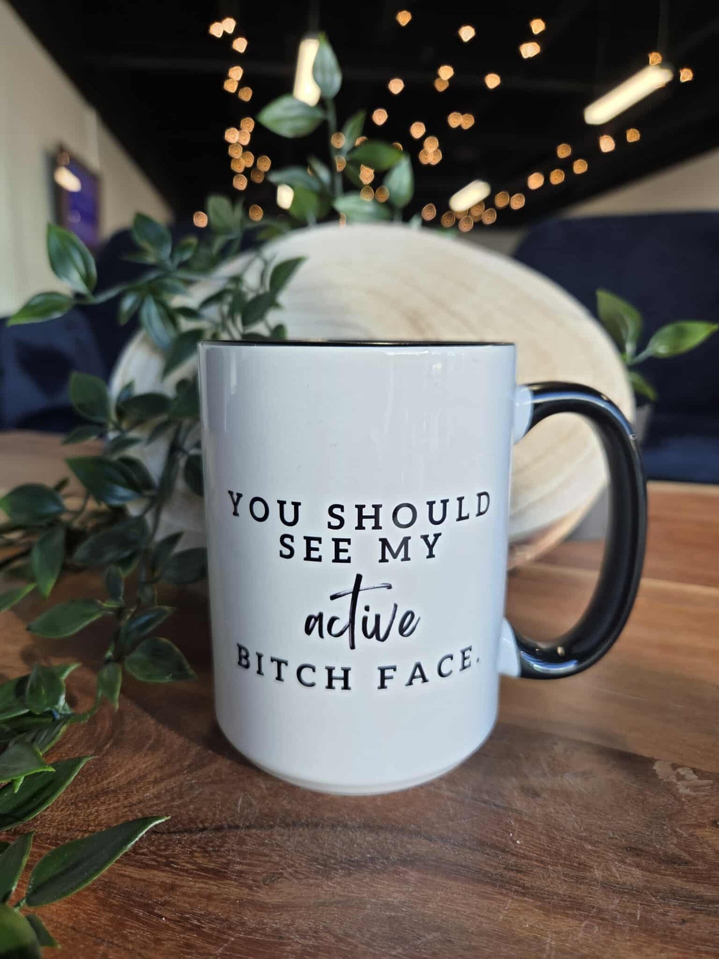 Active Bitch Face Mug