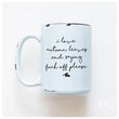 Load image into Gallery viewer, I LOVE AUTUMN LEAVES - MUG - PRAIRIE CHICK PRINTS