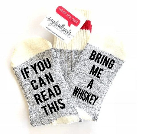 Bring Me A Whiskey Socks
