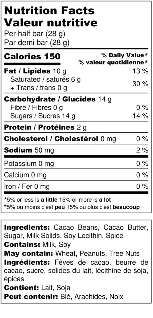 Masala Chai Chocolate Bar