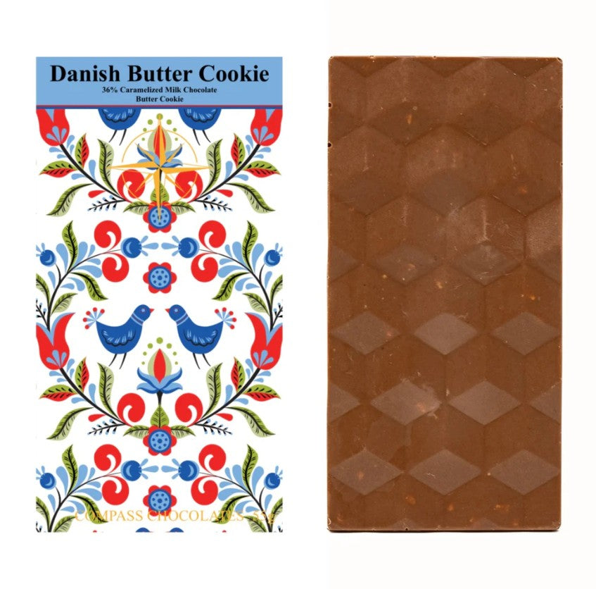 Danish Butter Cookie Chocolate Bar