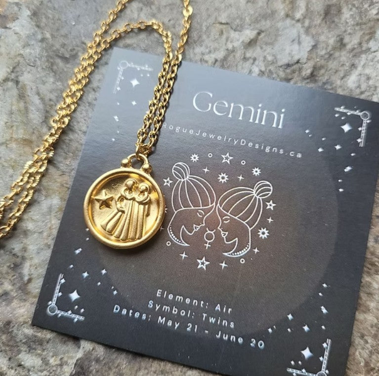 Gemini Zodiac Necklace
