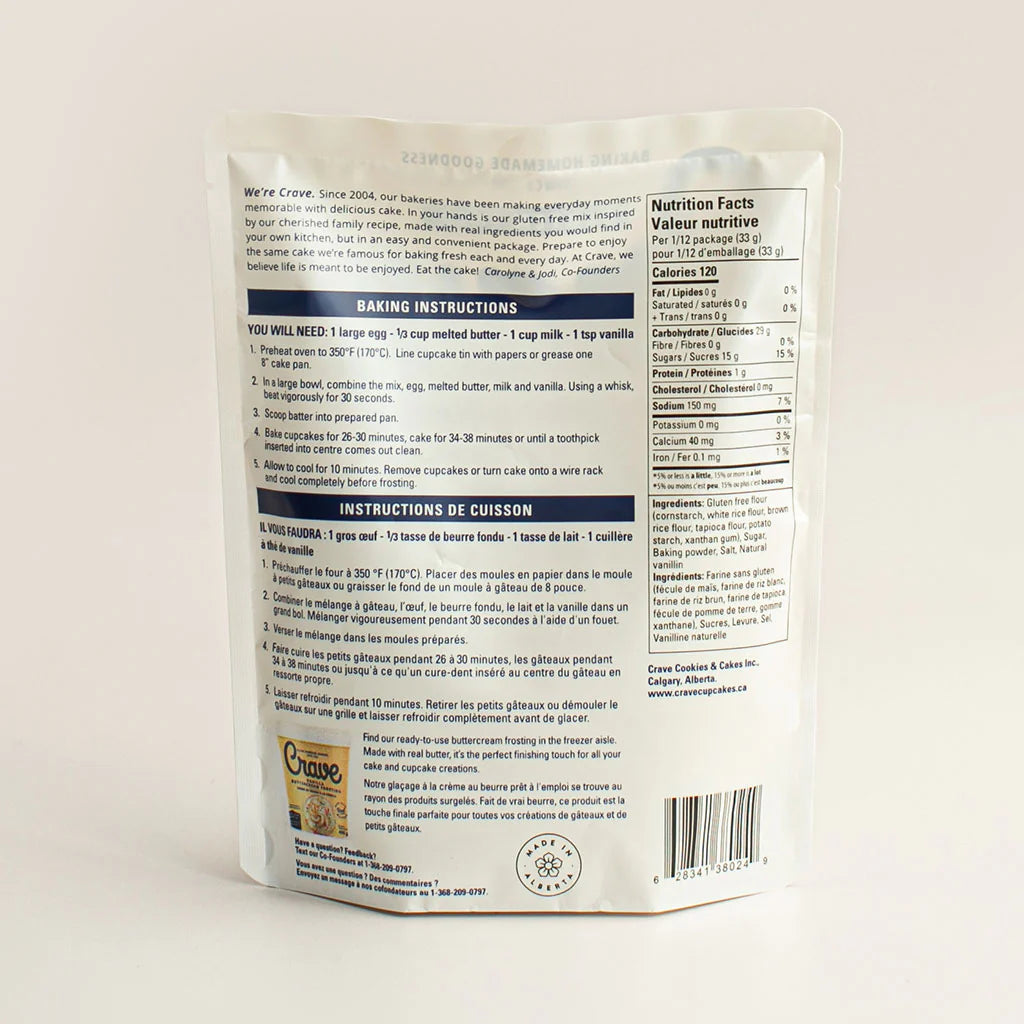 Gluten Free Vanilla Cake Mix