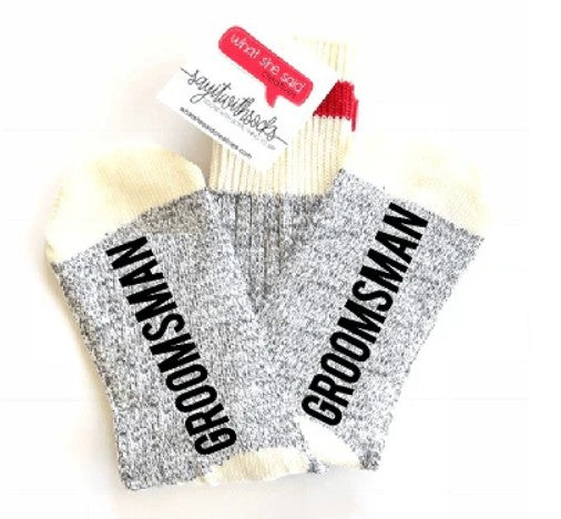Groomsman Socks
