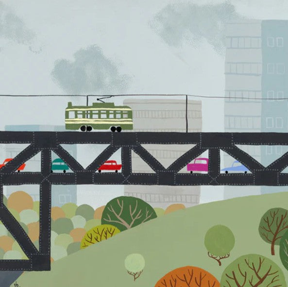 Edmonton High Level Art Print