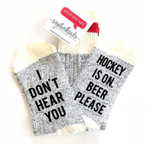 Hockey Is On Socks