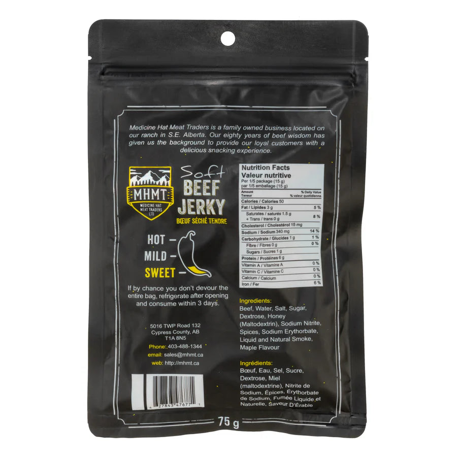 Honey Garlic Soft Jerky