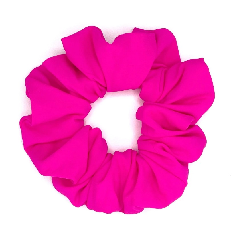 Hot Pink Scrunchie
