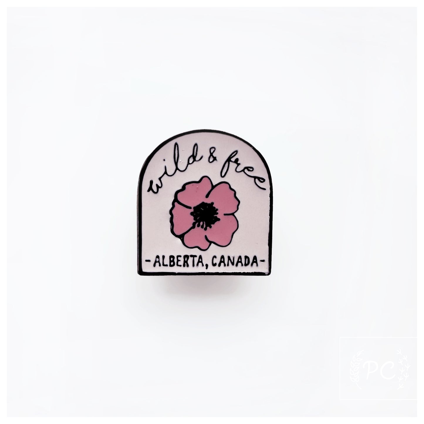 Wild & Free Enamel Pin