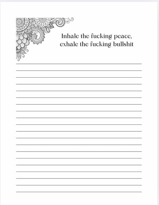 F*cking Mindfulness Journal