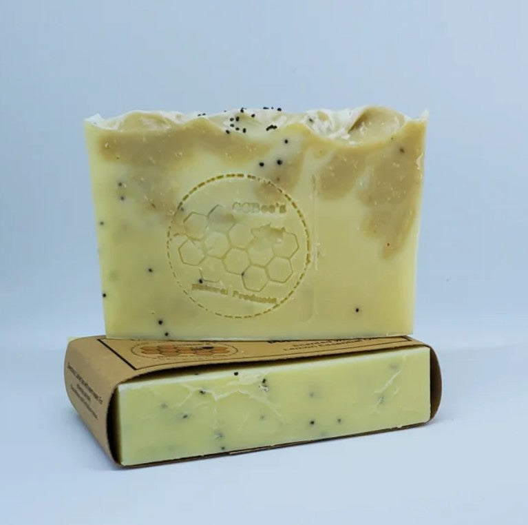 Lemongrass Poppyseed Organic Soap