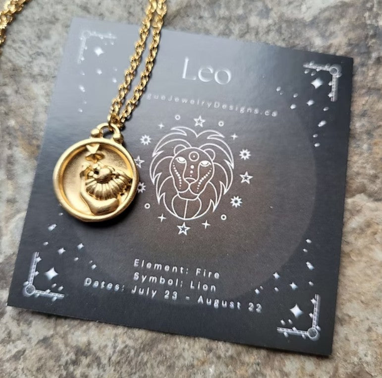 Leo Zodiac Necklace