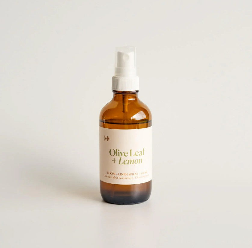 Olive Leaf + Lemon Room & Linen Spray