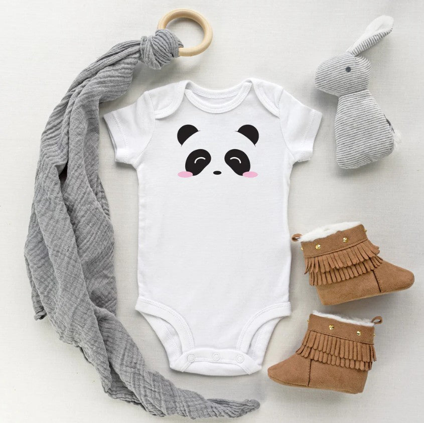 Panda Face Onesie