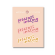 Load image into Gallery viewer, Procrastinating Sticker Sheet - Ampersand Illustration