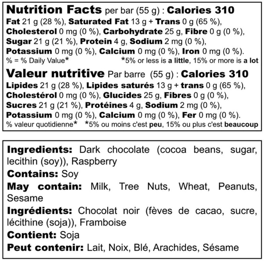 Raspberry Bar