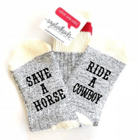 Save A Horse Socks