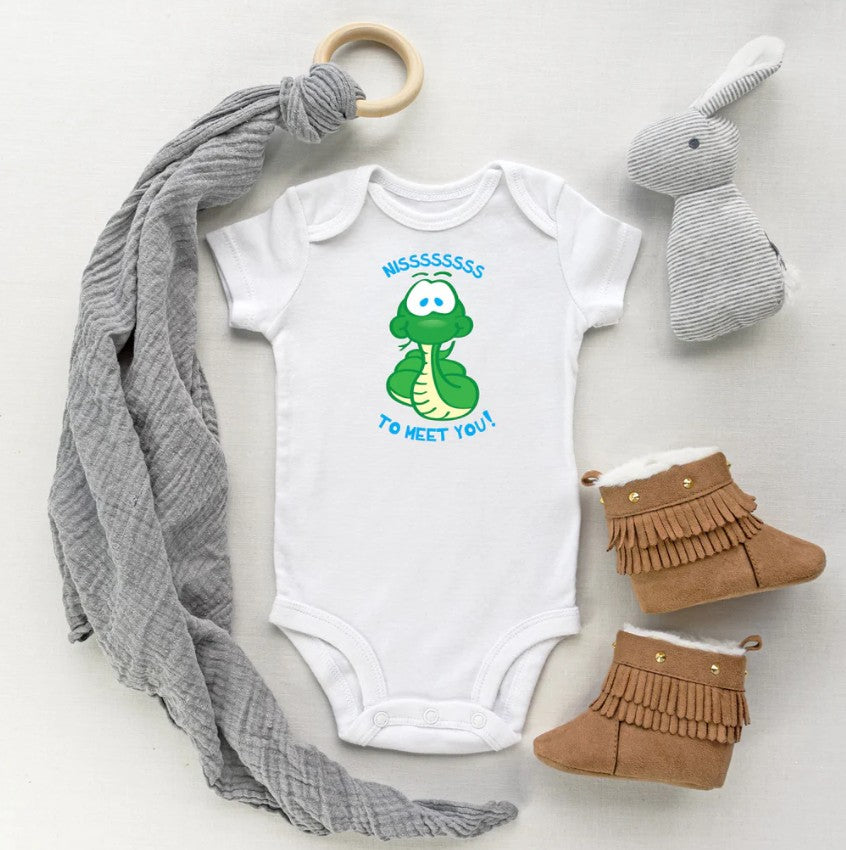 Nisss (Nice) To Meet You Onesie
