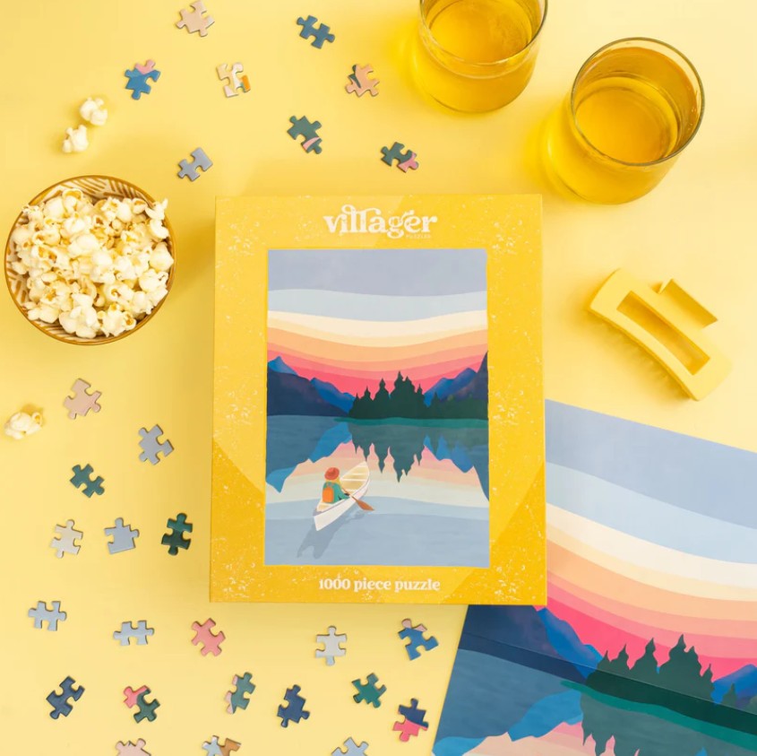 Sunrise Paddle Puzzle