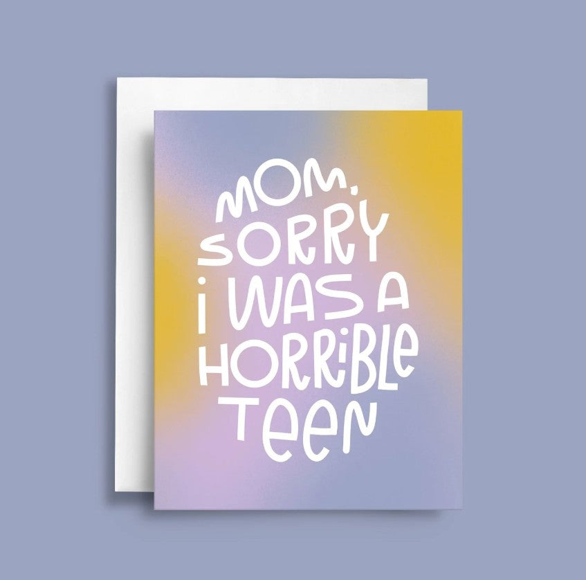 Terrible Teen Card