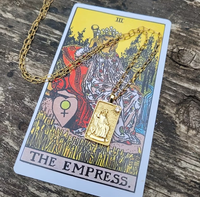 The Empress Tarot Necklace