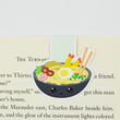 Load image into Gallery viewer, These magnetic bookmarks are the perfect companion and work great for novels, textbooks, planners and more! Simply drop these magnet clips over the page you wish to mark. You will never lose your page again with these bookmarks. The bookmark is shaped like a bowl of udon
