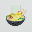 Load image into Gallery viewer, Graphics printed on grease-resistant, water-resistant and non-tearable paper. Graphics are printed double-sided. Magnet system consists of a neodymium magnet (rare-earth magnet) and a thin magnetic circle. The bookmark is not a full magnet.