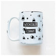 Load image into Gallery viewer, WICKEDLY CORNY - MUG - PRAIRIE CHICK PRINTS