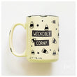 Load image into Gallery viewer, WICKEDLY CORNY - MUG - PRAIRIE CHICK PRINTS